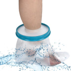 KEKOY Cast Cover for Foot, Reusable Adult Waterproof Cast Protector Shower Bandage Wound Showering for Broken Leg Knee Foot Ankle Wound Burns, 14.2in