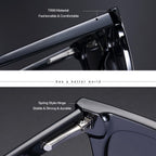 Luxury Elegant Sunglasses Polarized Square Glasses Transparent For Women,Lady and Girls With UV400 Protection - SJB-DIAMOND ELITES