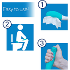 Bottom Buddy Wiper for Limited Mobility People, Wipe Toilet Aids Tools, Toilet Tissue Wiping Aid with Disabled Handlicap EasyOptionXY LLC