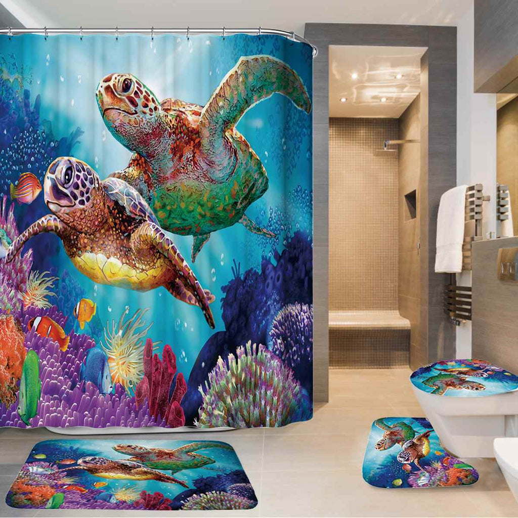 Bathroom non-slip floor mat absorbent suit Pi-Mart