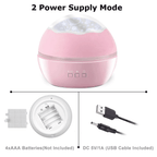 Night Light Projector for Kids, 2 in 1 Ocean and Starry Projector, 360¡ã Rotating Baby Night Lights Lamp for Bedroom Christmas Birthday Gifts, Pink EasyOptionXY LLC