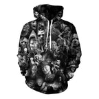 Dark Wind Print Sweatshirt Pi-Mart