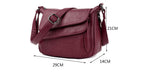 Winter style white handbag luxury leather handbag Pi-Mart