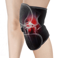 Heated Knee Brace Wrap, Knee Heating Pad with USB Adapter, 3 Adjustable Temperature Knee Warmer for Joint Arthritis Pain Swelling Cramps Relief, Gray EasyOptionXY LLC