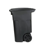 Toter 64 gallon black garbage can with wheels and lid EasyOptionXY LLC