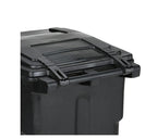 Toter 64 gallon black garbage can with wheels and lid EasyOptionXY LLC