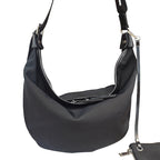 Slouch purse Crossbody, Casual bag Female, Zebra pattern fabric shoulder bag, large capacity hobo bag 2 in 1