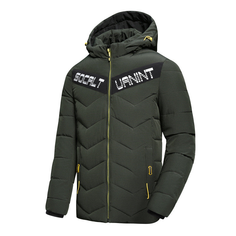 Casual hooded down jacket Pi-Mart