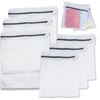 6 Pack of Mesh Laundry Bag, Laundry Wash Bags with Zipper, Reusable Travel Bag for Clothes, Sock, Lingerie (2 Size) EasyOptionXY LLC