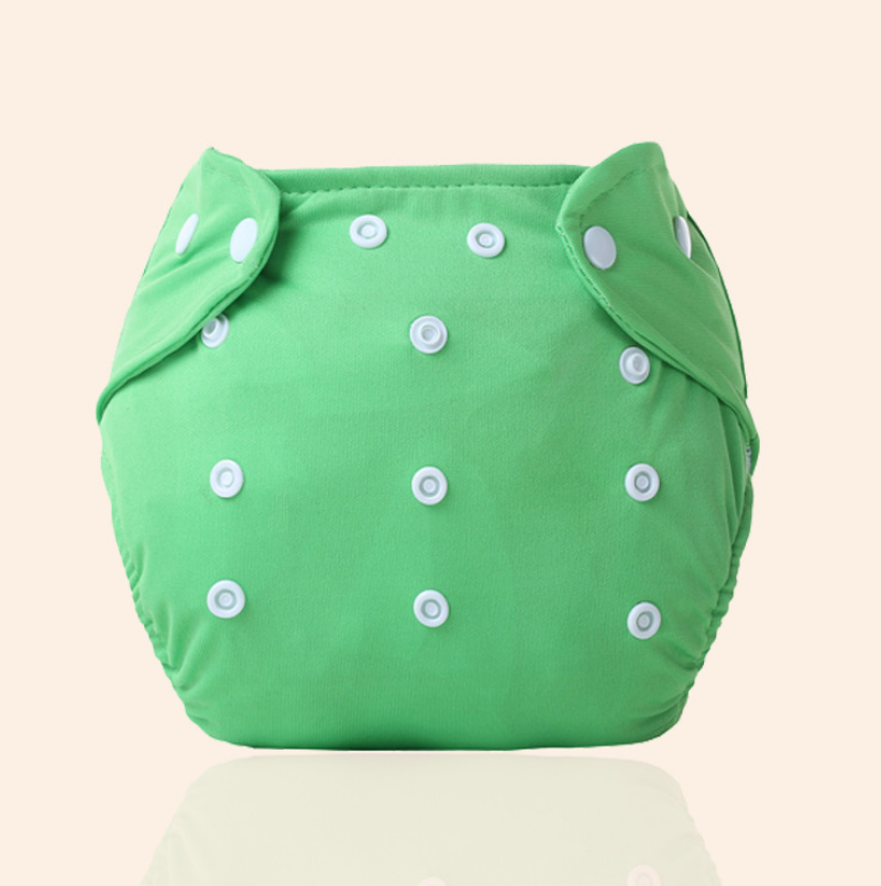 Infant baby leakproof diapers Adjustable size cotton diapers Breathable insulation pad Pi-Mart