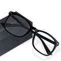 Blue Light Blocking Glasses, Computer Gaming Glasses for Women Men, Anti Eyestrain & UV Glasses, Black EasyOptionXY LLC