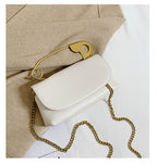 Ladies Personality Fashion Pin Top Handle Purse Leather Women Handbag Pi-Mart
