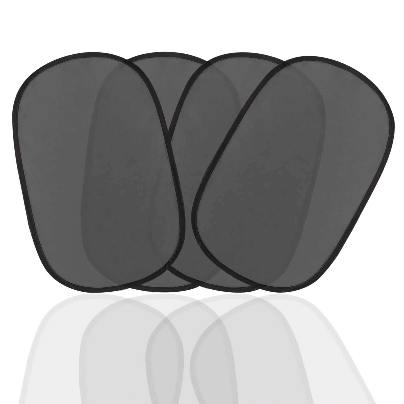 4 Pack Automotive Interior Heat Shields, Car Window Sun Shade for Baby, Glare and UV Rays Protection Car Seat Sun Protection for Your Child (20" * 12") EasyOptionXY LLC