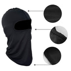 Winter Face Mask for Men & Women, 2 Pack Black Windproof Ski Mask, Outdoor Cycling Skateboard Balaclava Face Mask