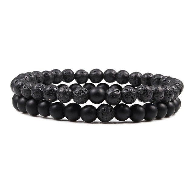 Tiger Eye Beaded Couples Bracelets - SJB-DIAMOND ELITES