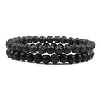 Tiger Eye Beaded Couples Bracelets - SJB-DIAMOND ELITES