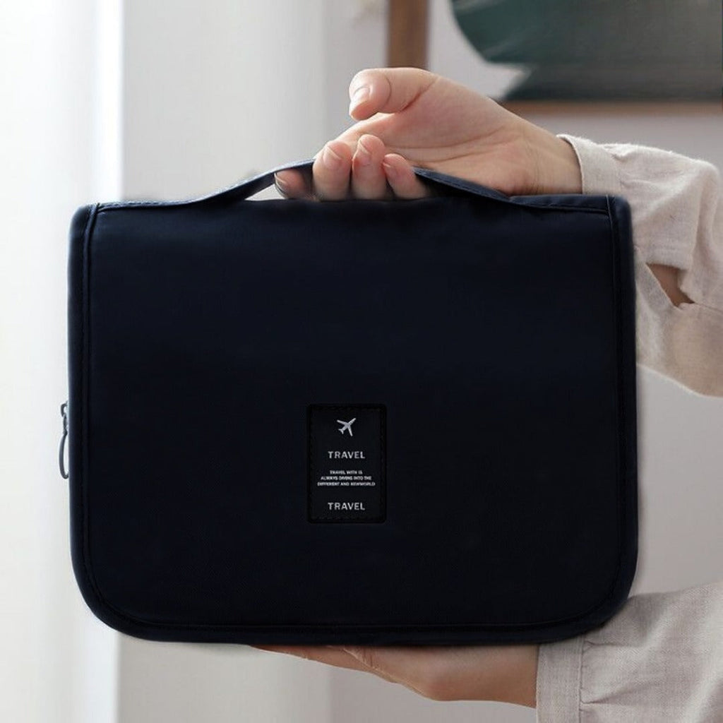 Travel Waterproof Makeup Portable Wash Bag, Large Capacity Makeup Bag Hook Bag, Toiletry Bag for travel - SJB-DIAMOND ELITES