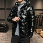 Casual Men's Winter Warm Ultralight Down Jacket Duck Down Coat