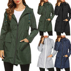 Waterproof Light Raincoat Hooded Windbreaker Mountaineering Jacket Women's Jacket Pi-Mart