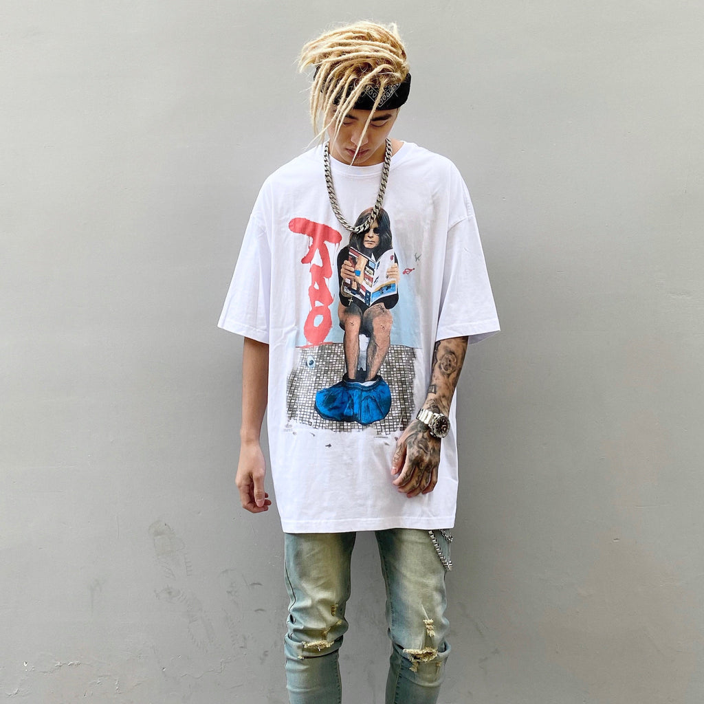 Casual print T-shirt Pi-Mart