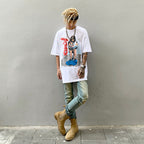 Casual print T-shirt Pi-Mart
