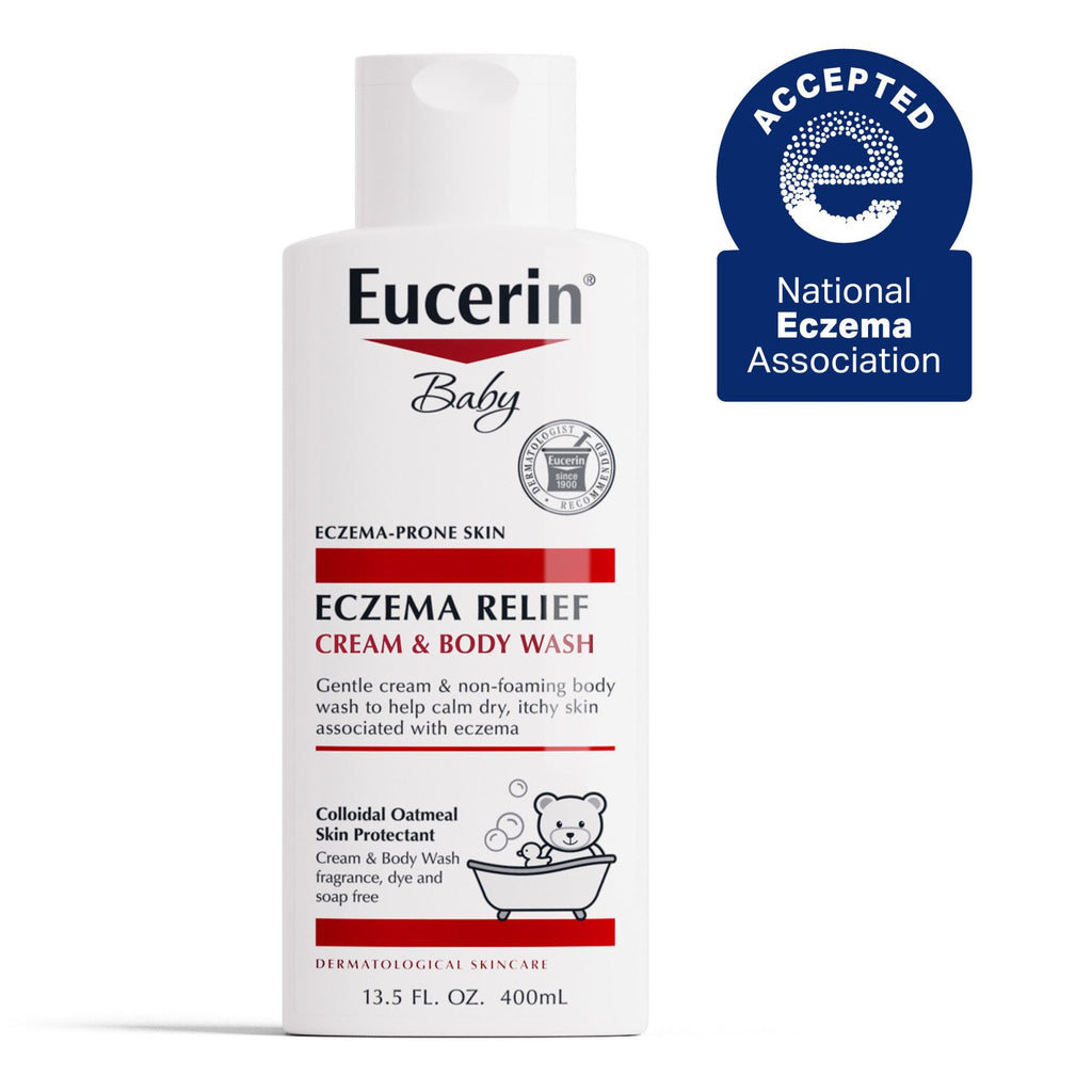 Eucerin Baby Eczema Relief Cream Body Wash, Fragrance Free, 13.5 fl oz Bottle EasyOptionXY LLC