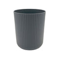 Mainstays 1.64 Gallon Plastic Ribbed Wastebasket, Grey EasyOptionXY LLC