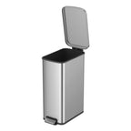 Better Homes & Gardens 13.2 Gallon Slim Kitchen Trash Can, Stainless Steel Kitchen Step Trash Can EasyOptionXY LLC