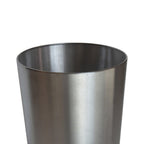 Mainstays Brushed Nickel Metal Bathroom Wastebasket, 2.2 gal EasyOptionXY LLC