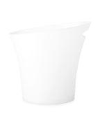 Umbra Skinny Trash Can ¨C Sleek & Stylish Bathroom Trash Can, Small Garbage Can Wastebasket for Narrow Spaces at Home or Office, 2 Gallon Capacity, Metallic White EasyOptionXY LLC