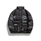 Three-dimensional pocket cashew flower youth cotton coat