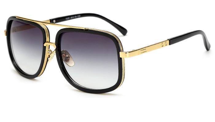 Luxury Modern Oversized Men and Woman Unisex Luxury Polarized  Sunglasses  Square Retro Oculos de sol  Sunglasses With  UV400 Prozection and Gradient  Mirror Eyewear Glasses - SJB-DIAMOND ELITES