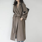 Fashion Loose Cool Woolen Coat Women Pi-Mart