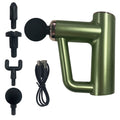 Professional Deep Tissue Percussion Muscle Massager with 6 Speeds and 4 Heads, Handheld & Portable Massage Gun for Athletes Shoulder, Back, Neck Pain Relif EasyOptionXY LLC