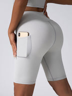 CurveFit Seamless Tummy Control Biker Shorts