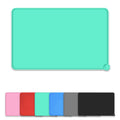 Dog Food Mat, Silicone Dog Cat Bowl Mat, Waterproof Pet Feeding Mat for Small Pet, Green (18.5" x 11.5") EasyOptionXY LLC