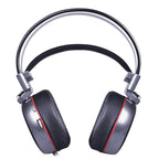 Luxury Proffesional Studio Gaming PC Headphones With LED Lights In Modern Luxury Metal Design For Gamers and DJ - SJB-DIAMOND ELITES