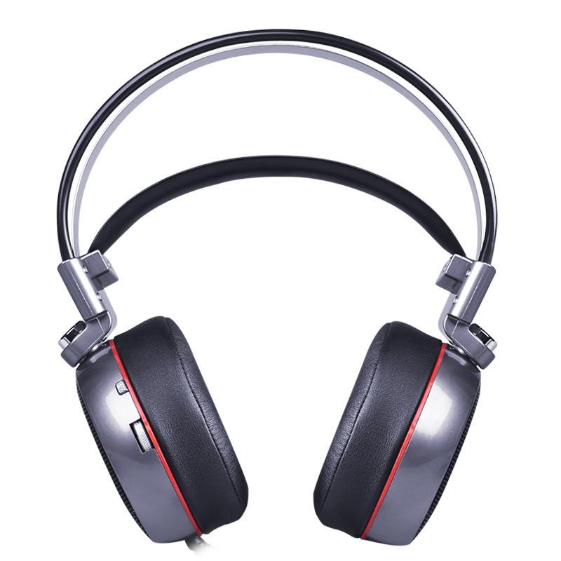 Proffesional Studio Gaming PC Headphones With LED Lights In Modern Luxury Metal Design For Gamers and DJ - SJB-DIAMOND ELITES