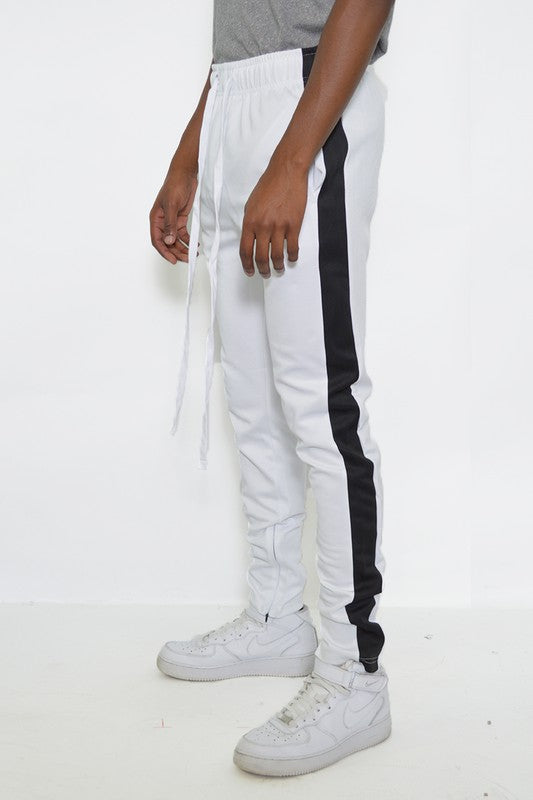 Slim Fit Single Stripe Track Pant - SJB-DIAMOND ELITES