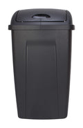 Mainstays 13 gal Plastic Swing Top Lid Kitchen Garbage Trash Can, Black EasyOptionXY LLC