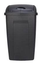 Mainstays 13 gal Plastic Swing Top Lid Kitchen Garbage Trash Can, Black EasyOptionXY LLC