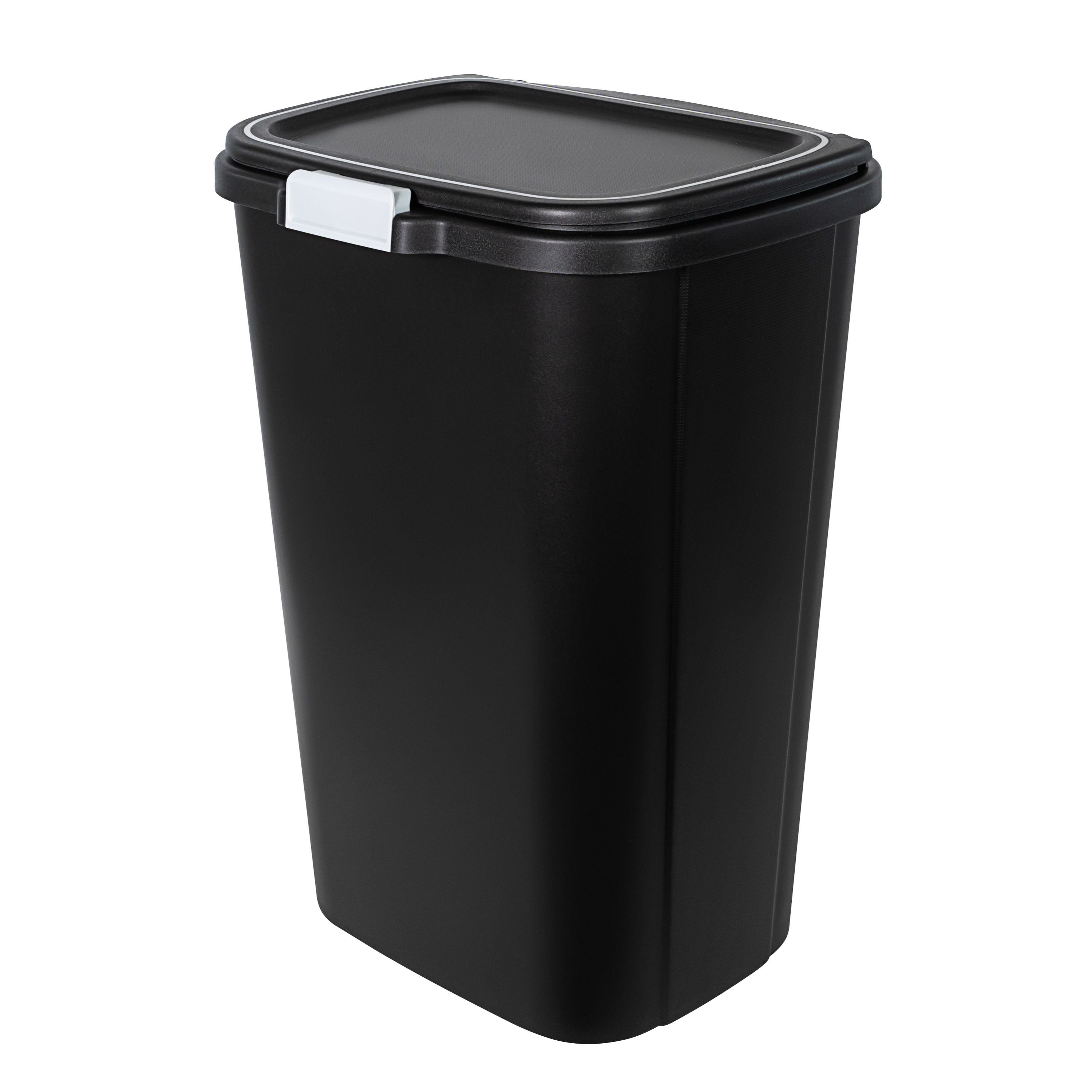 Hefty 13 Gal Odor Block Touch Top Black EasyOptionXY LLC