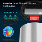 iTouchless Stainless Steel 13 Gallon Motion Sensor Trash Can EasyOptionXY LLC