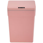 BestOffice 13 gallon Automatic Plastic Trash Can with Lid, Touch Free with Motion Sensor for Indoor Use(Pink) EasyOptionXY LLC