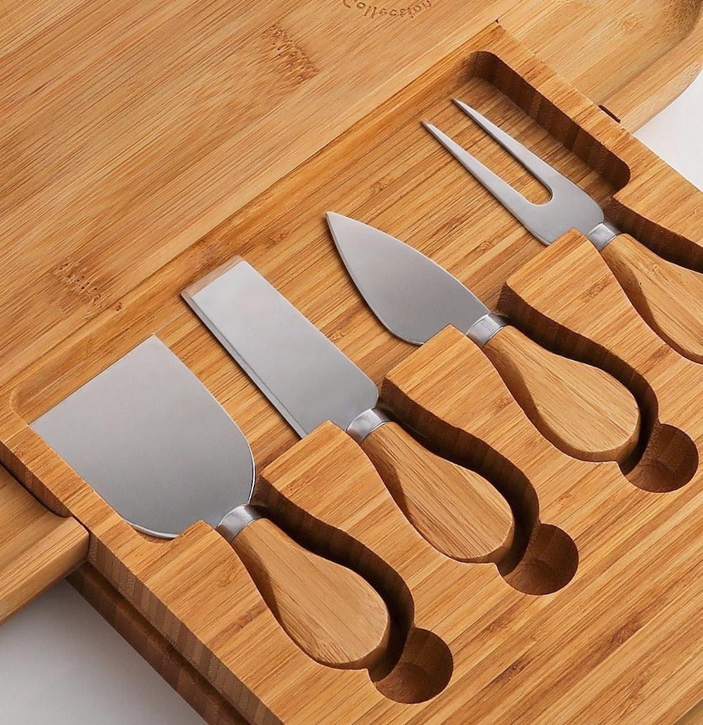 Multipurpose Cutting Board Knife Drawer Cheese Cutting Board Square Pi-Mart