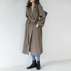 Fashion Loose Cool Woolen Coat Women Pi-Mart