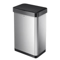 EKO Essentials 13.2 Gallon/50 Liter Horizon Lite Stainless Steel Sensor Trash Can