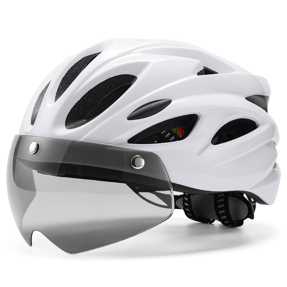 Bicycle Riding Protective Helmet Belt Goggles Lootquake LLC