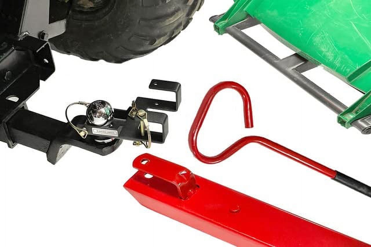 Garbage Commander Combo Hitch, Haul Pin Hitch, Handled Lawn and Garden Equipment, or Wheeled Garbage Cans EasyOptionXY LLC