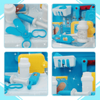 Realistic Pretend Doctor Playset 17 Pcs, Toy Doctor Kit with Stethoscope, Educational Toy Doctor Play Kit for Kids Girls Boys 3 4 5 6 7 Years Old EasyOptionXY LLC